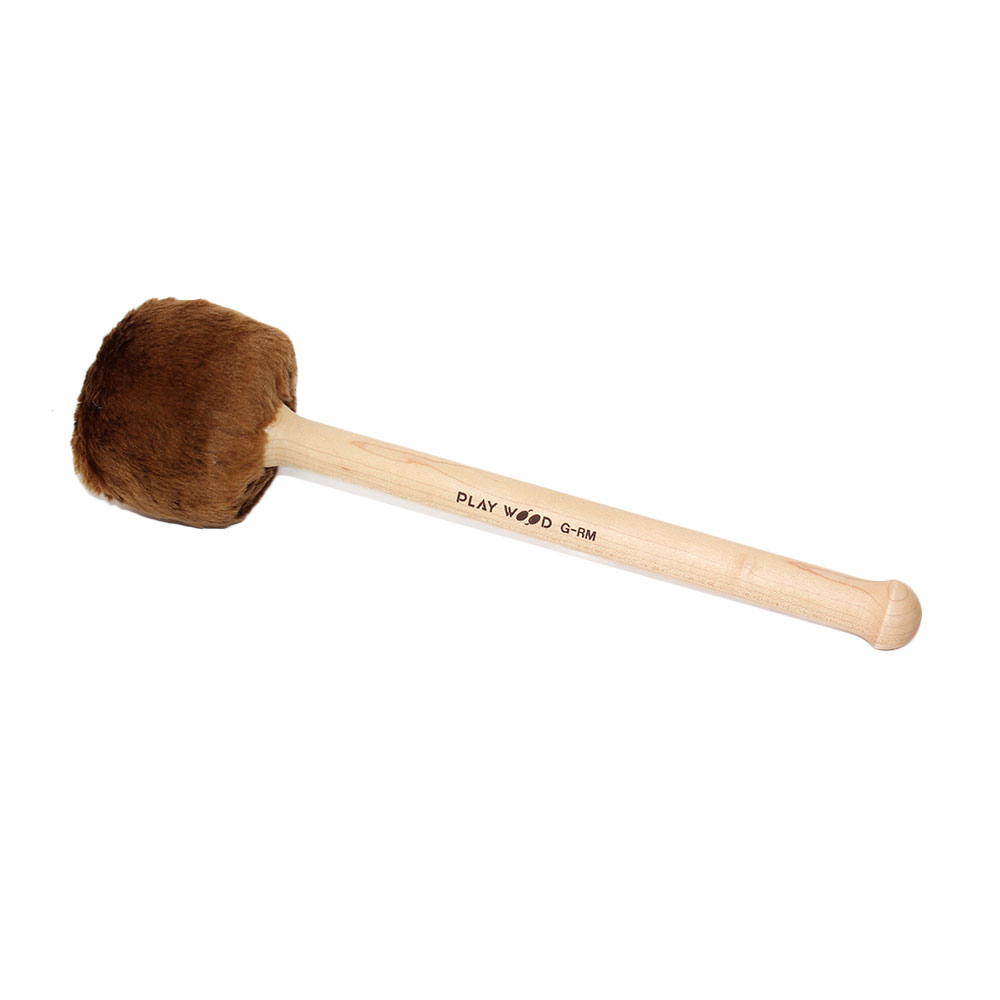 PLAY WOOD G-RM タムタムマレット 60サイズ G-RM 銅鑼マレット ゴングマレット ドラマレット プレイウッド