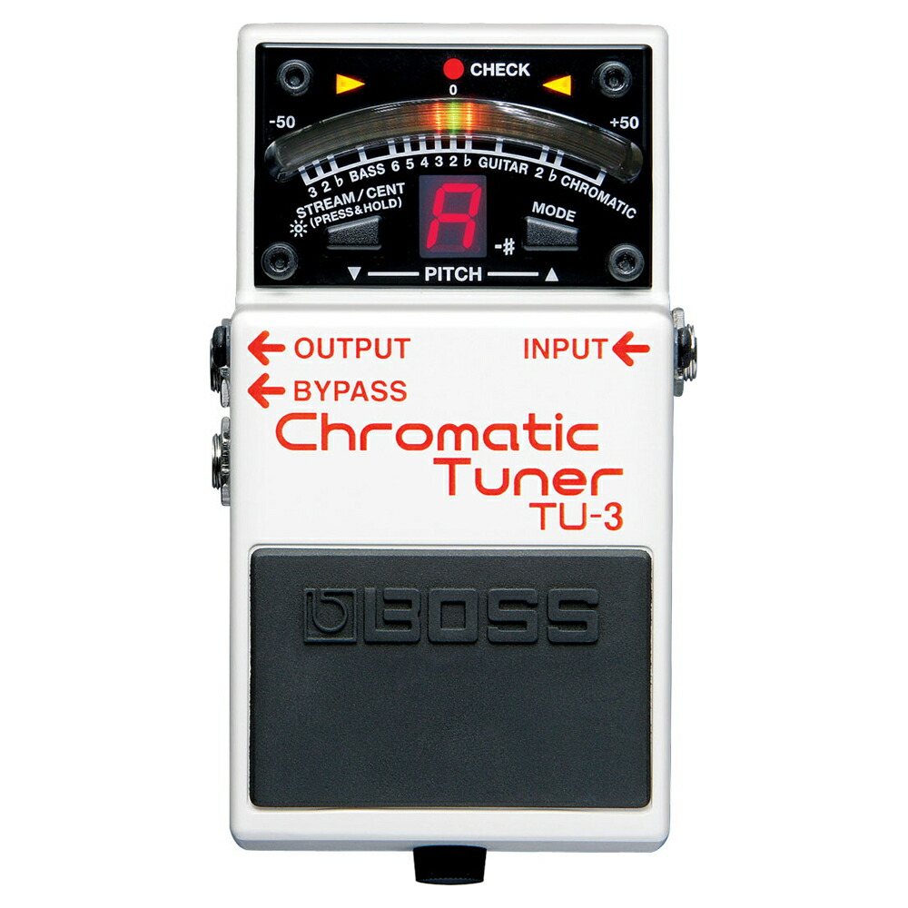 【中古】ボス チューナー BOSS TU-3 Chromatic Tuner 楽天市場】BOSS TU-3 ボス クロマチックチューナー コンパクト