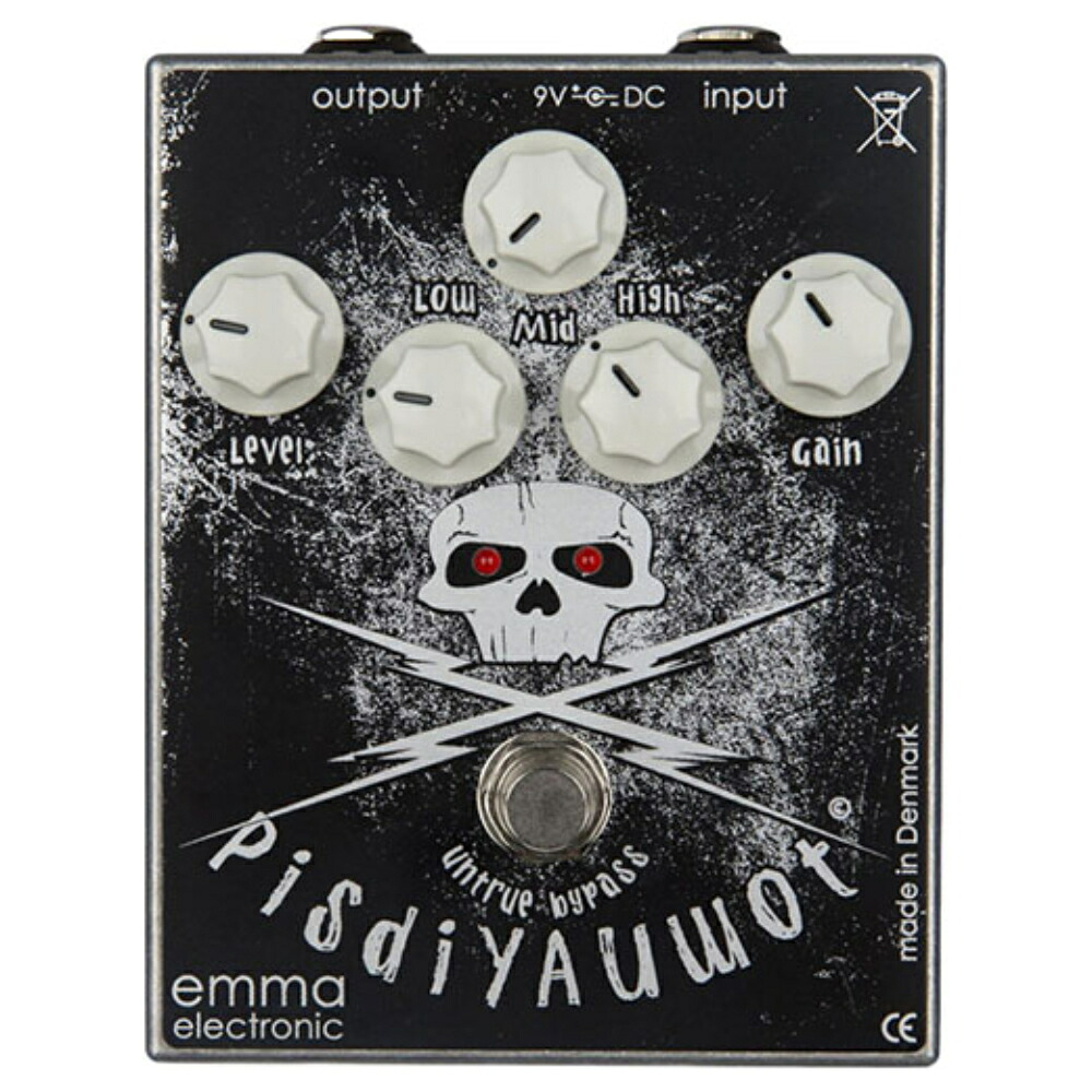 EMMA エマ PisdiYAUwot メタル ディストーション ギターエフェクター