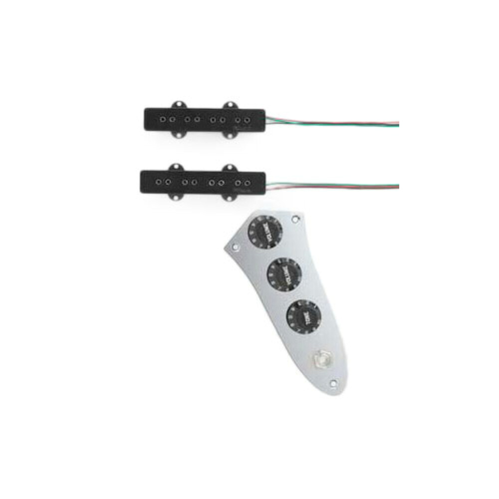 ディマジオ Dimarzio Pre-wired Pickup Set for J Bass Model J set FB2200CA1BK ベース用ピックアップ｜chuya-online チューヤオンライン