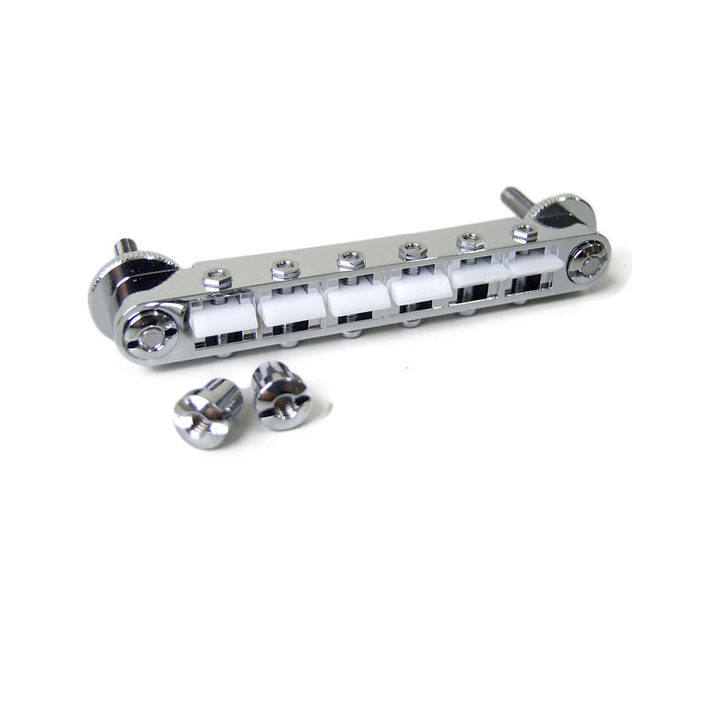 Freedom Custom Guitar Research SP-B-06CN Lockable Bridge Nylon Saddle Chrome ギター用ブリッジ|chuya-online チューヤオンライン