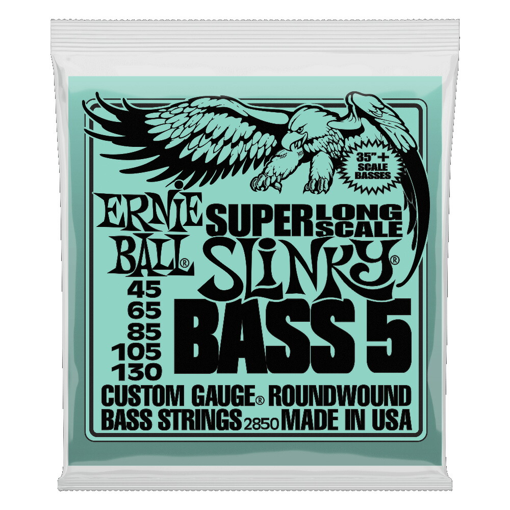 楽天市場】アーニーボール ERNIE BALL 2815 Extra Slinky Flatwound 40 