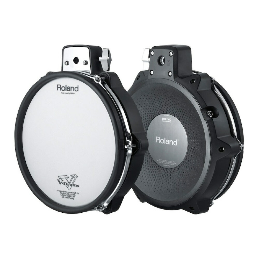 PDX-100 V-Pad スネア 美品完動品 スネアタムホルダー2セット付き