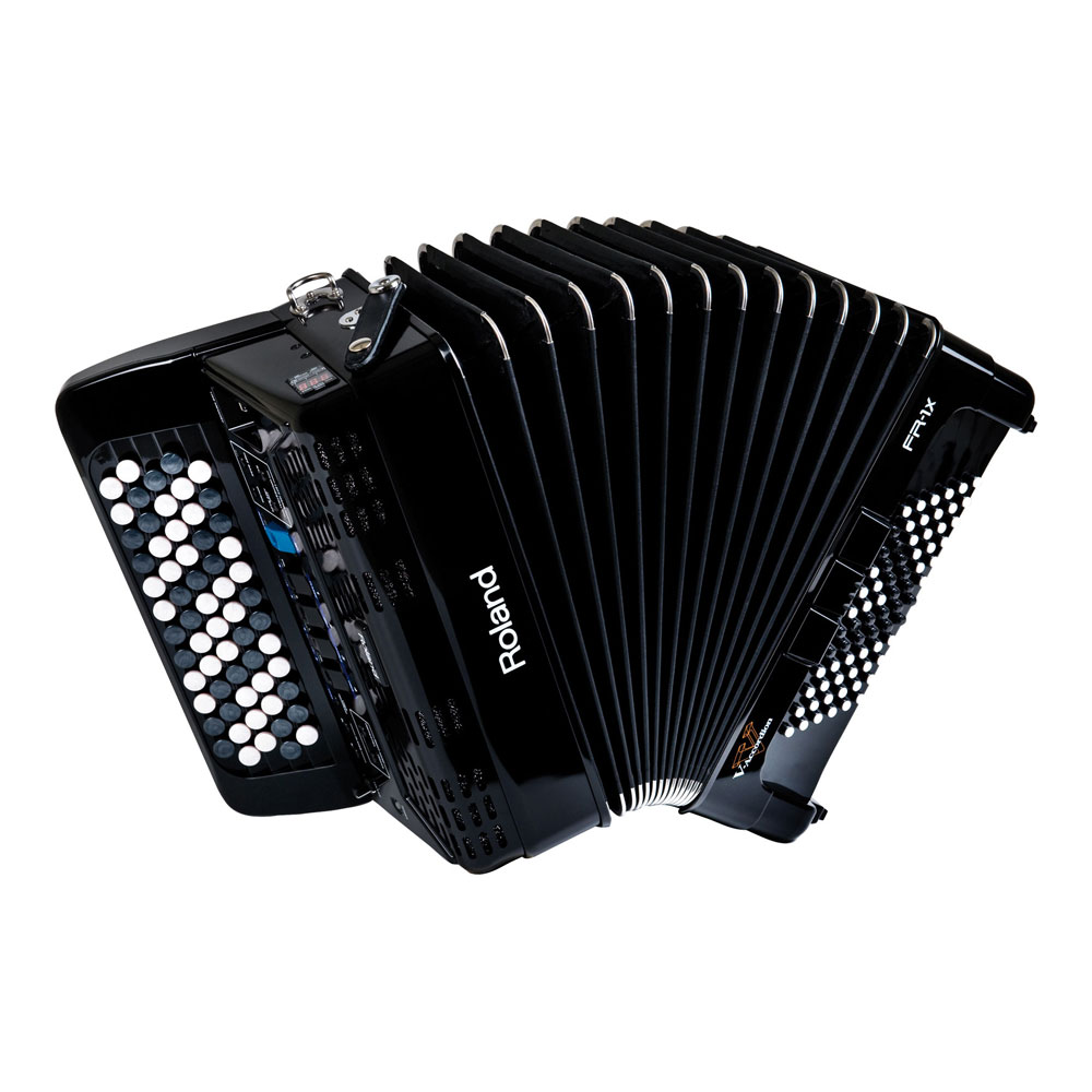 Roland FR-1X Vアコーディオン 黒 ストラップ付き Amazon.com: Roland V-Accordion Lite with Piano Keys and