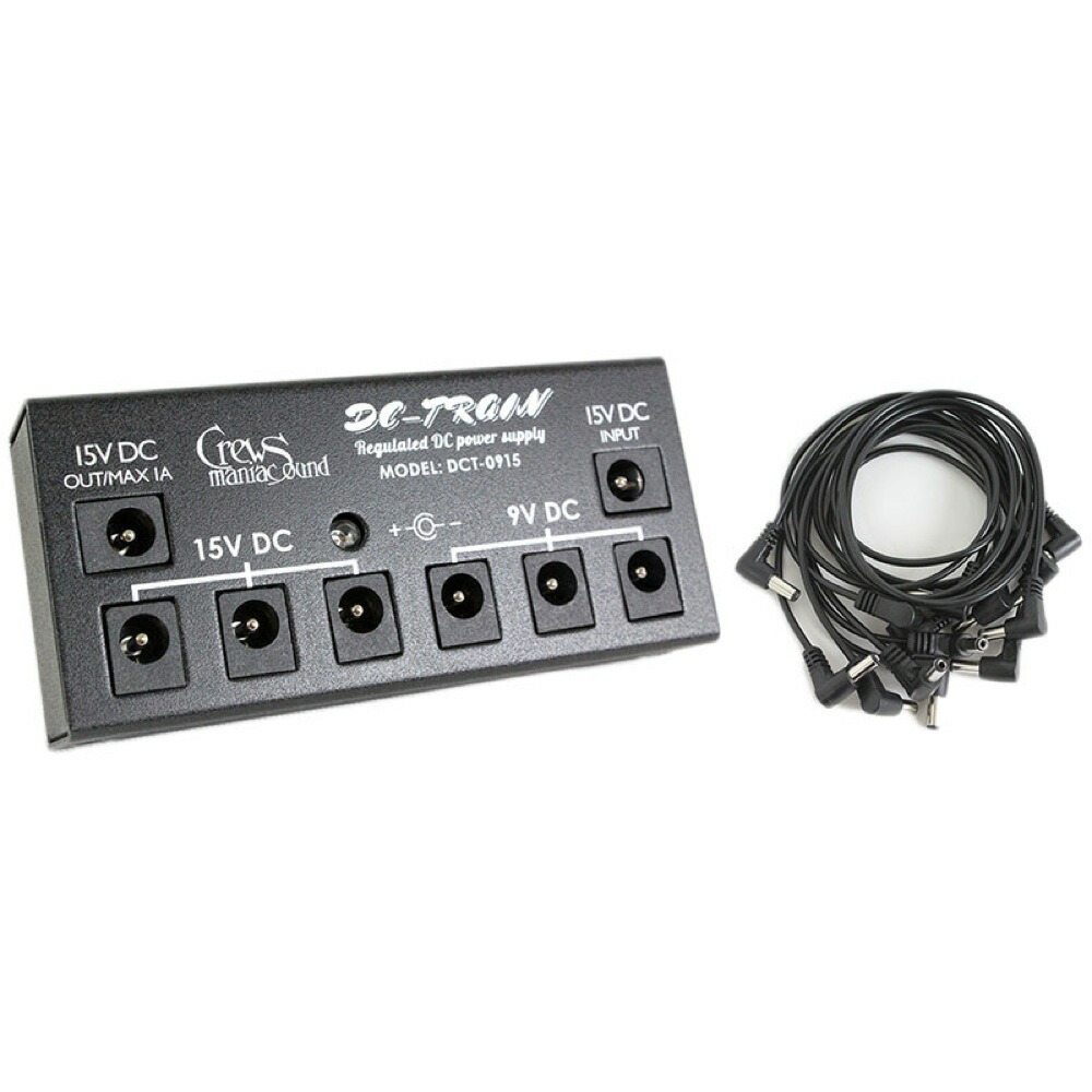 CREWS SBS-01 パワーサプライ　ジャンクションボックス　バッファ Crews Maniac Sound クルーズマニアックサウンド / SBS-01