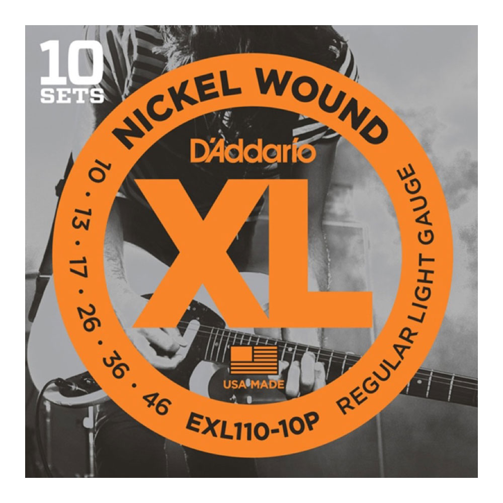 話題の人気 D'Addario XTE1046-3P×1 Nickel エレキギター弦 10-46 コーティング弦 3セットパック qdtek.vn