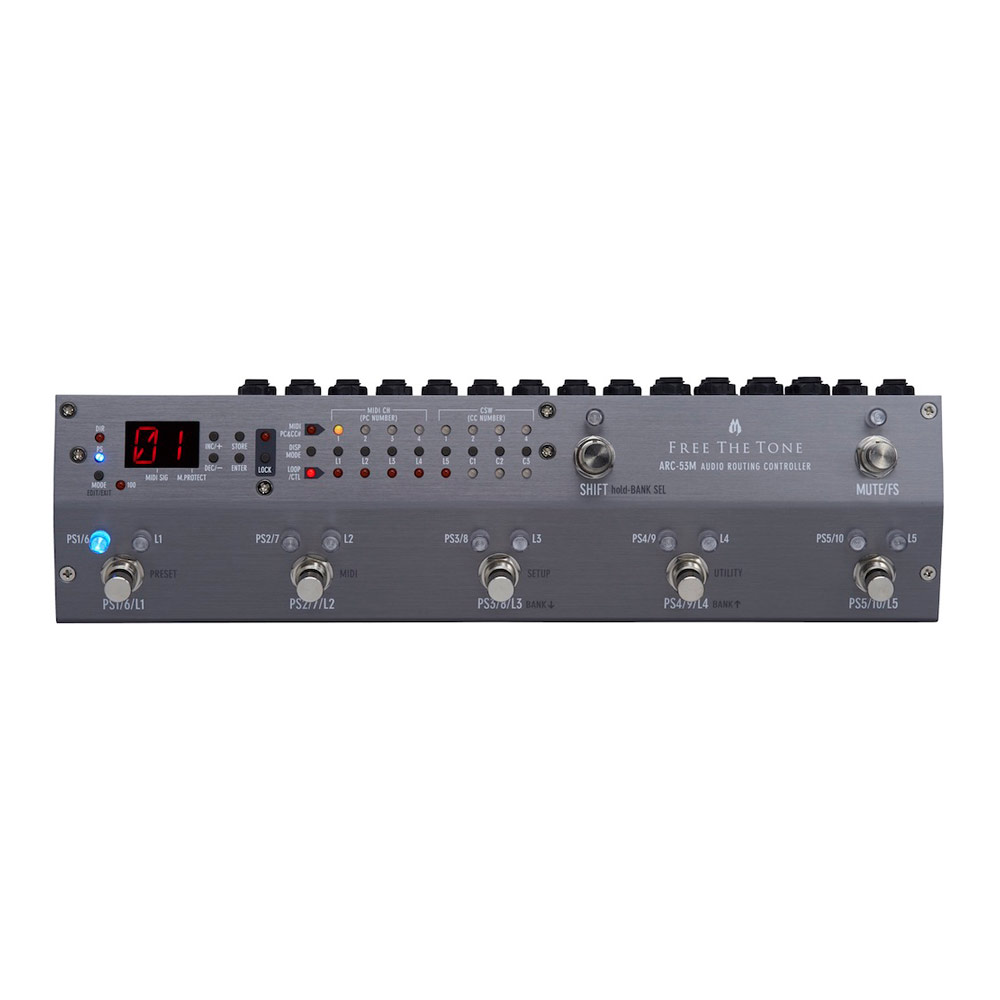 楽天市場】Free The Tone ARC-53M Audio Routing Controller 新品
