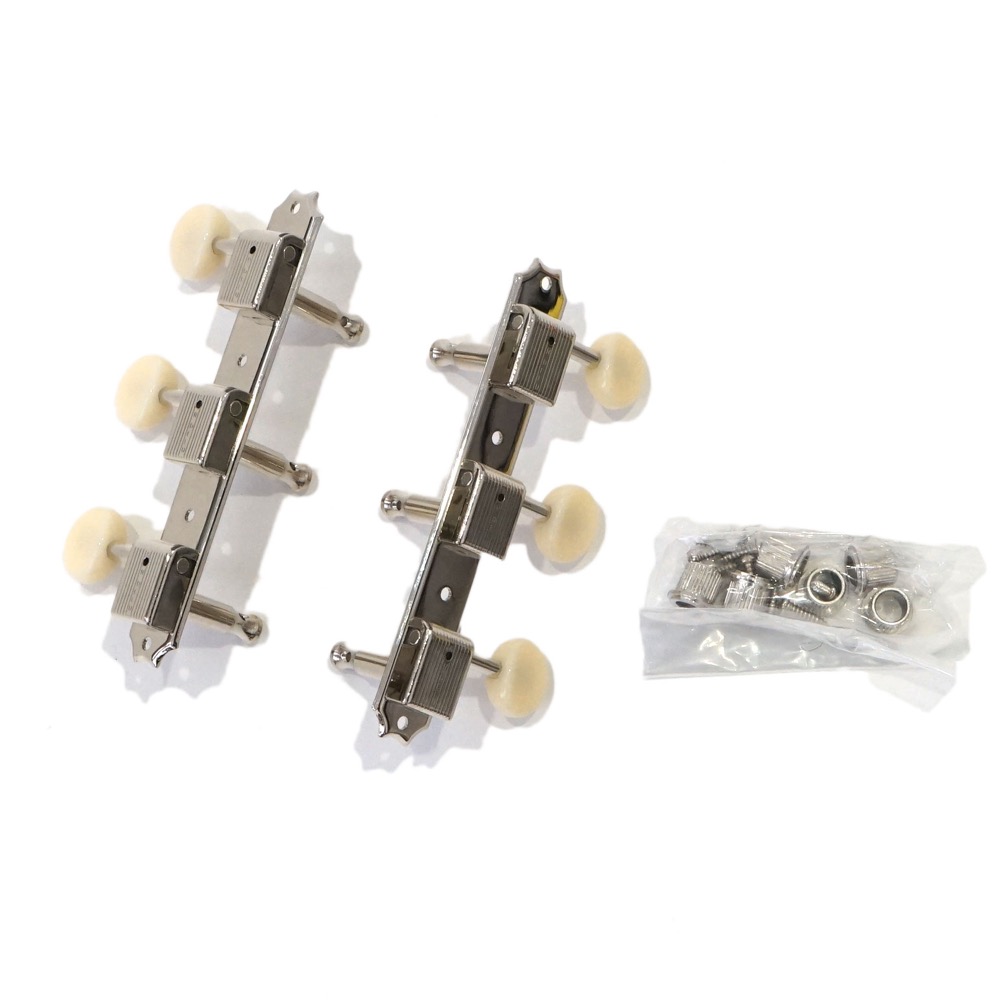 Gibson Deluxe ホワイトボタン　ペグ　PMMH-060 楽天市場】Gibson PMMH-060 Delux White Button Tuner Set