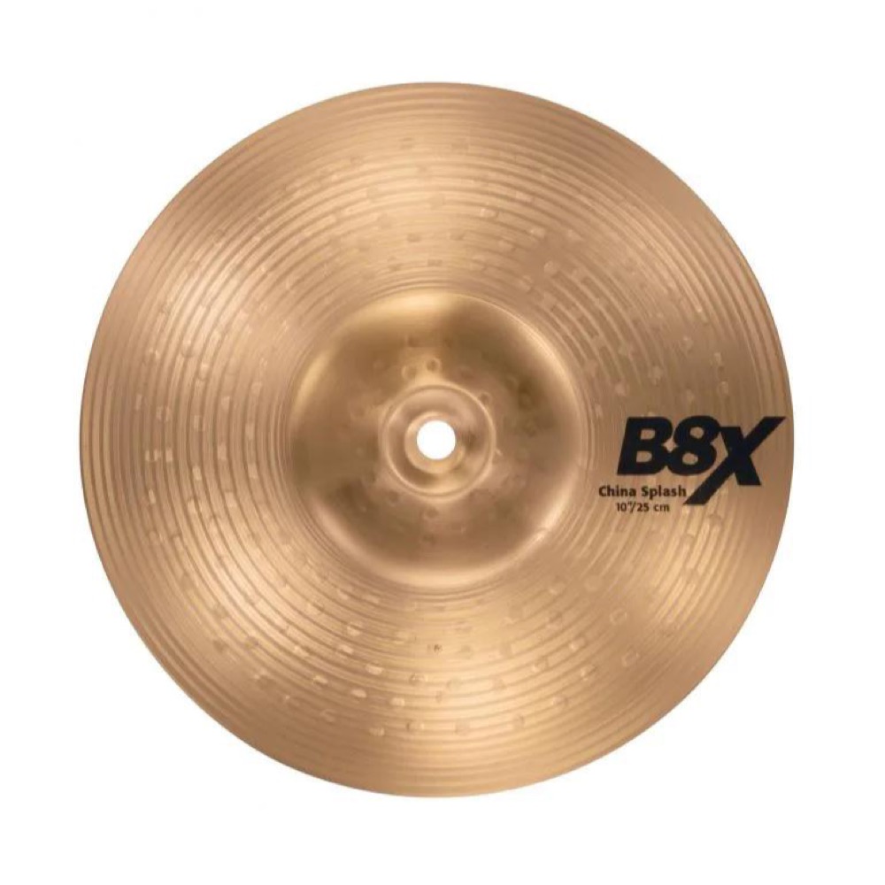 セイビアン シンバル スプラッシュ チャイナ 8インチ SABIAN B8X-10CSP B8 X Thin CHINA SPLASH 10&rdquo; チャイナスプラッシュシンバル｜chuya-online チューヤオンライン