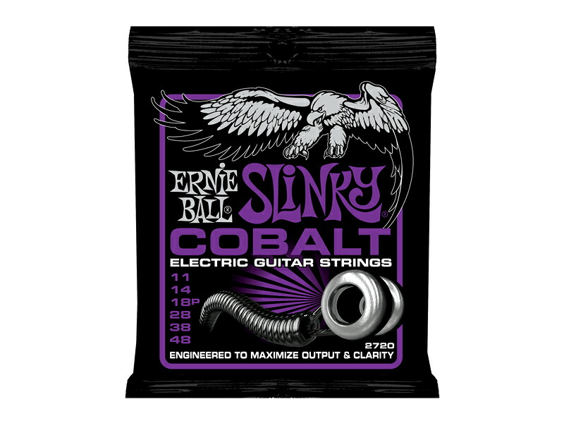 アーニーボール ERNIE BALL 2720 Cobalt Power Slinky&times;12SET エレキギター弦｜chuya-online チューヤオンライン