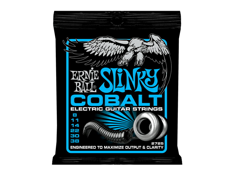 アーニーボール ERNIE BALL 2725 Cobalt Extra Slinky×3SET エレキギター弦