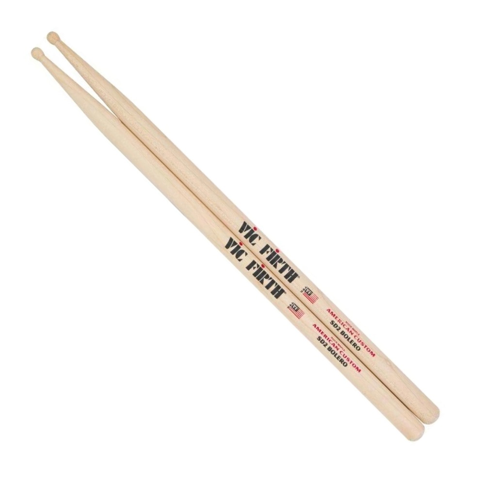 VIC FIRTH VIC-SD2 Bolero ドラムスティック&times;6セット｜chuya-online チューヤオンライン
