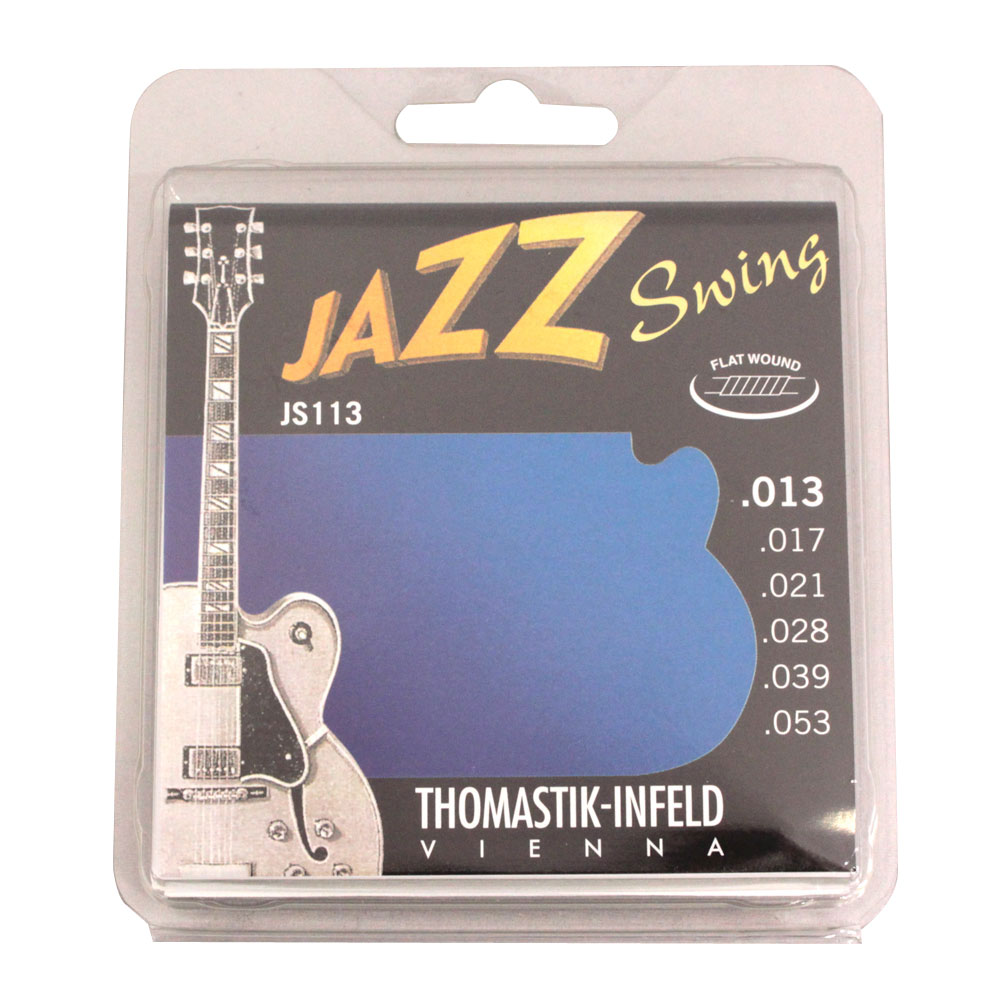 買い誠実 Thomastik-Infeld JS110 JAZZ SWING Flat Wound 010-044 トマ