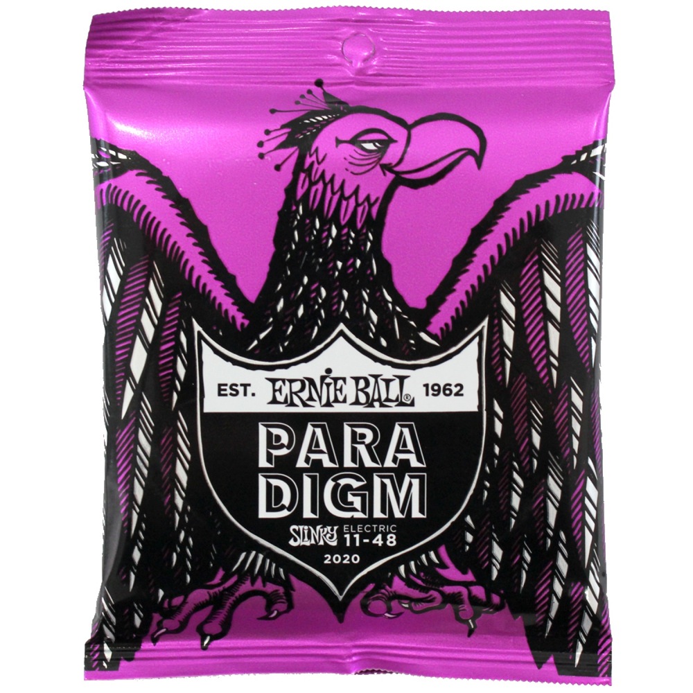 メール便送料無料対応可】 ERNIE BALL 2020 Paradigm Power Slinky 11-48 エレキギター弦×6セット  fucoa.cl