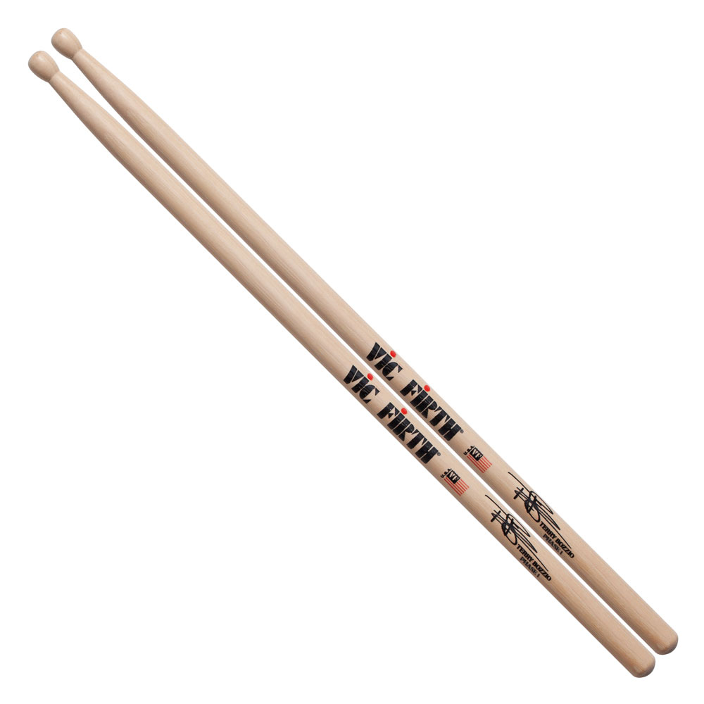 VIC FIRTH VIC-TB1 TERRY BOZZIO ドラムスティック×12セット|chuya-online チューヤオンライン