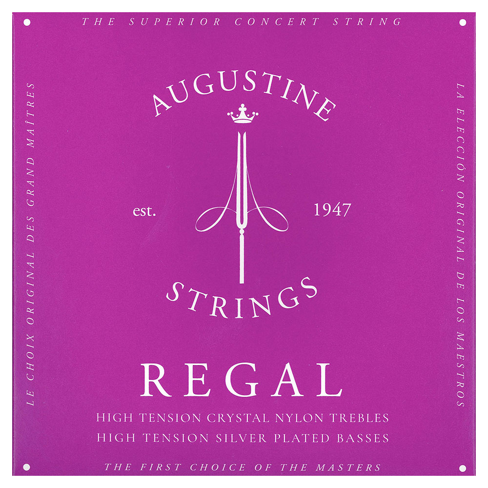 AUGUSTINE REGAL BLUE SET クラシックギター弦&times;6SET｜chuya-online チューヤオンライン
