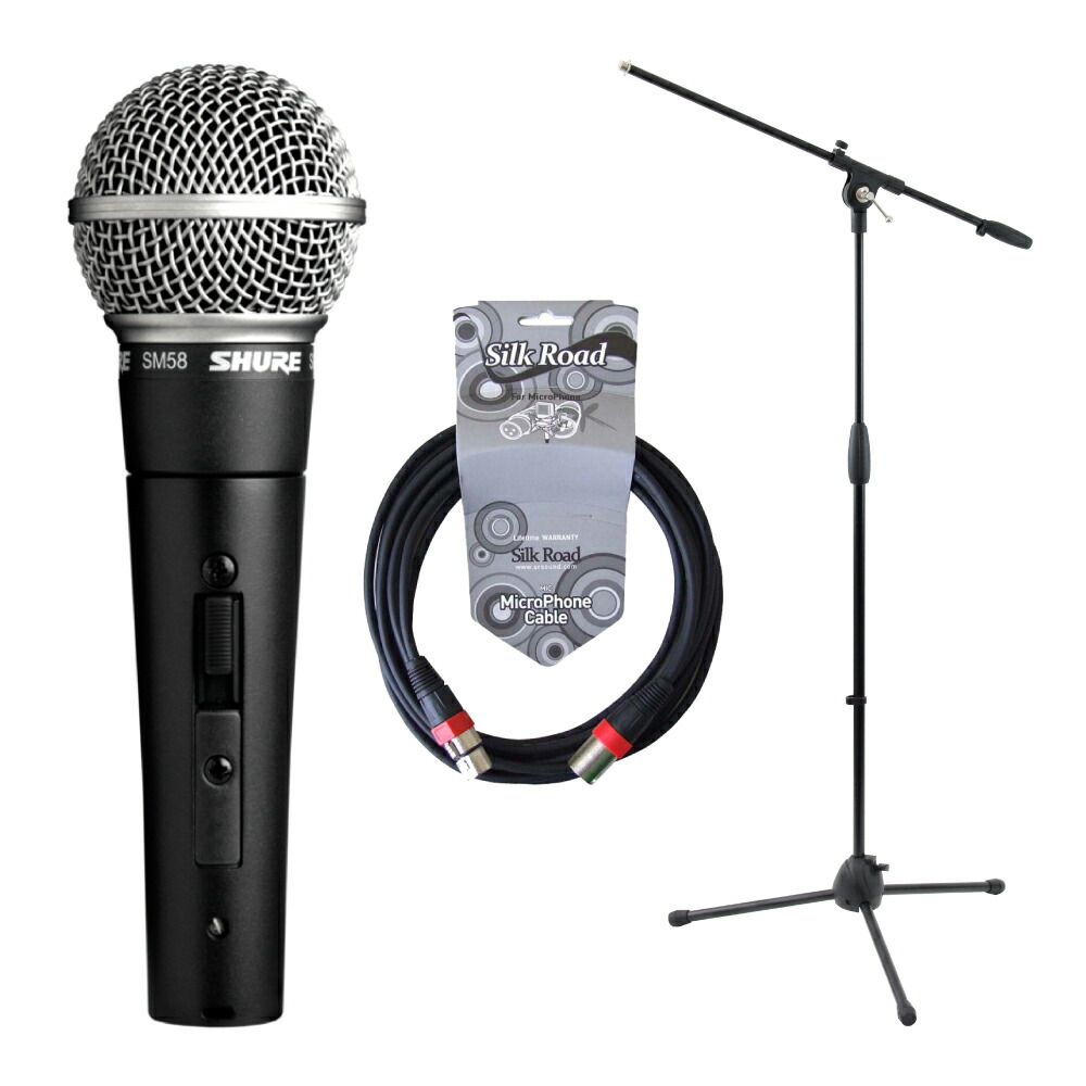 楽天市場】SHURE SM7B + CANAREマイクケーブル+頑丈なデスク