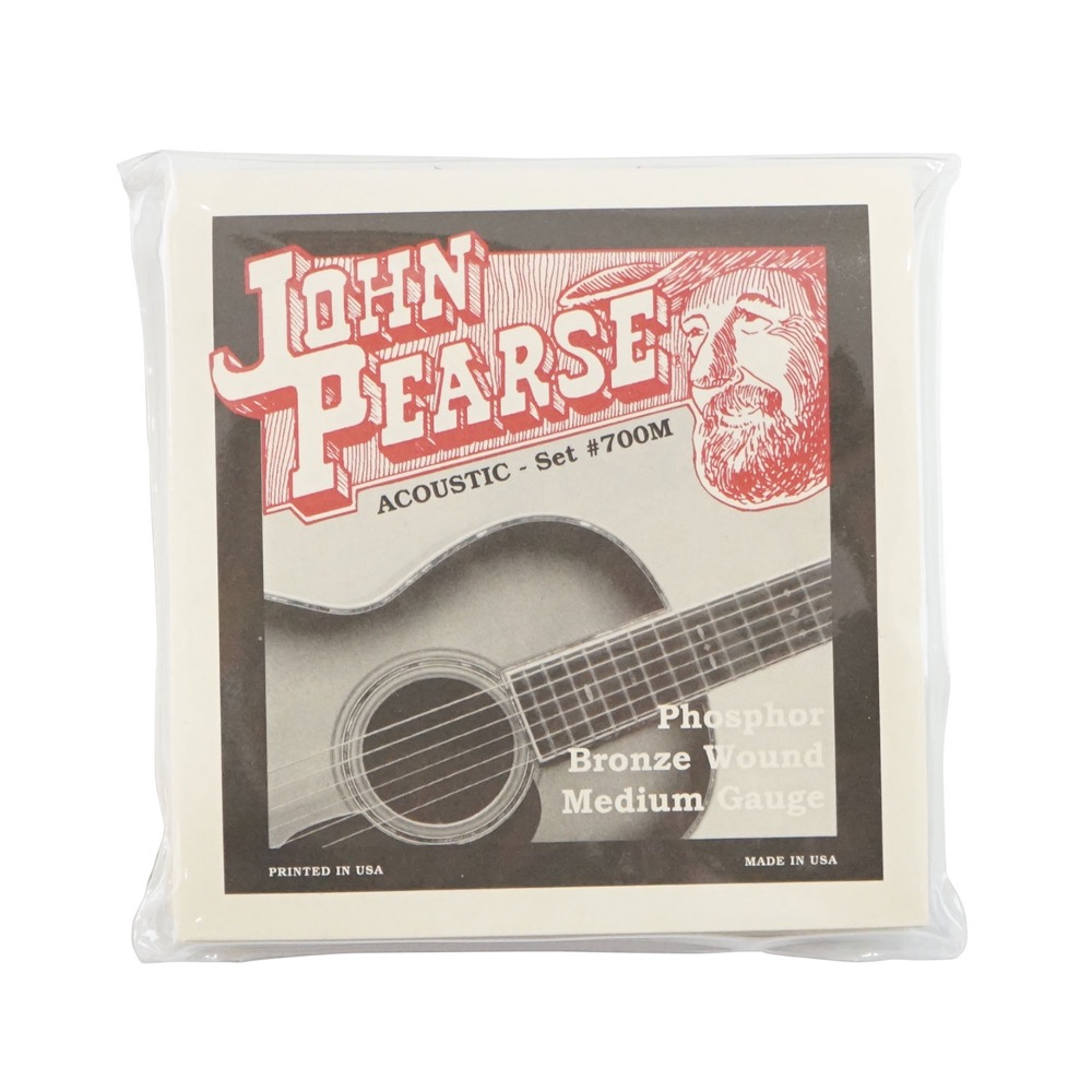 John Pearse 700M アコースティックギター弦 13-56×6セット|chuya-online チューヤオンライン