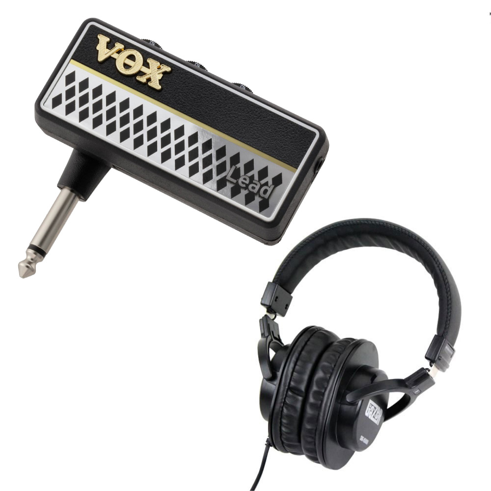 VOX AmPlug2 LEAD AP2-LD ギター用ヘッドホンアンプ 小型ギターアンプ SDG-H5000 モニターヘッドホン付きセット