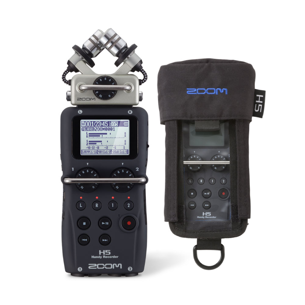 ZOOM H5 ハンディーレコーダー 専用プロテクティブケース付き｜chuya-online チューヤオンライン