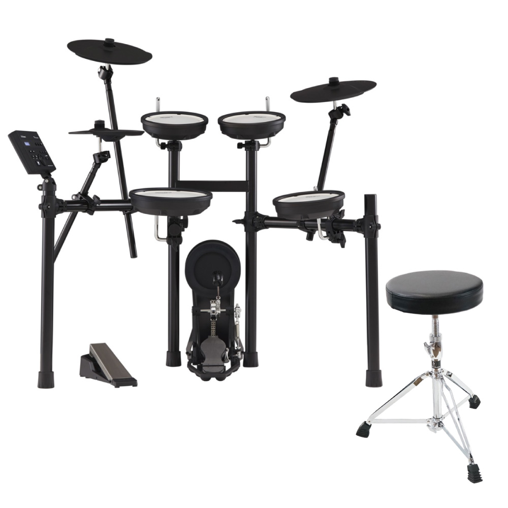 かわいい新作 Td 07kv Roland S 電子ドラム ドラムスローン付きセット Sb 009 ドラムキット 電子ドラム Labelians Fr