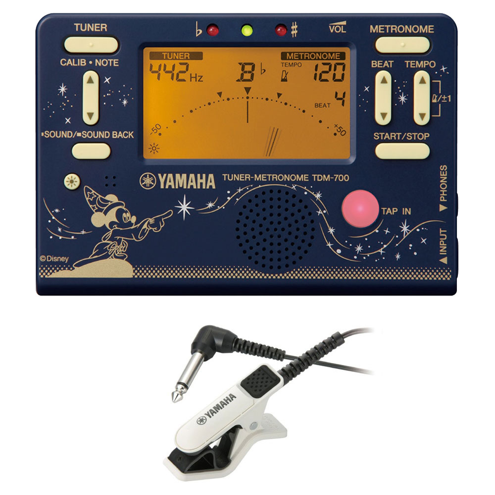 楽天市場 ディズニーコレクション21 Yamaha Tdm 700df2 ファンタジア チューナー メトロノーム 池部楽器トランペットステーション