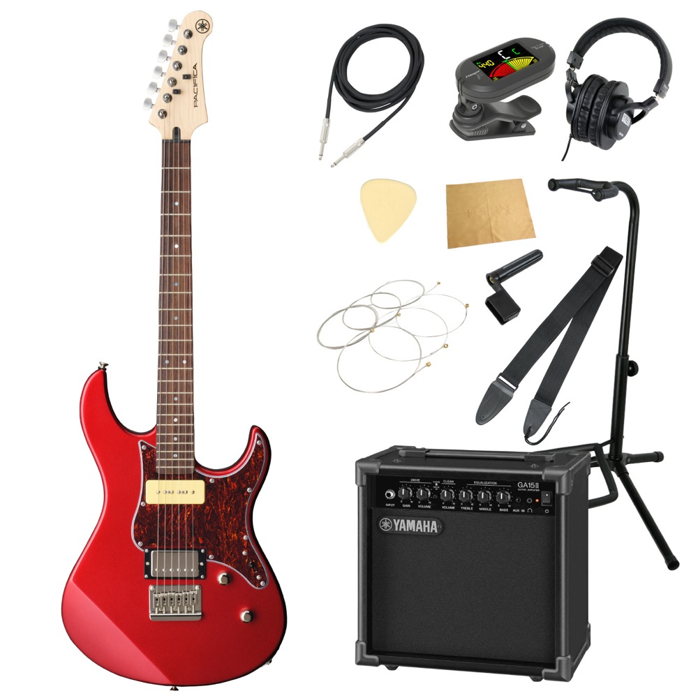 ヤマハ YAMAHA PACIFICA311H RM パシフィカ GA15IIアンプ付き 入門11点 エレキギター初心者セット|chuya-online チューヤオンライン