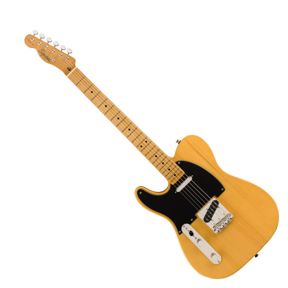 SquierClassicVibe'50sTelecasterLHMNBTBレフティエレキギターVOXアンプ付き入門11点初心者セット