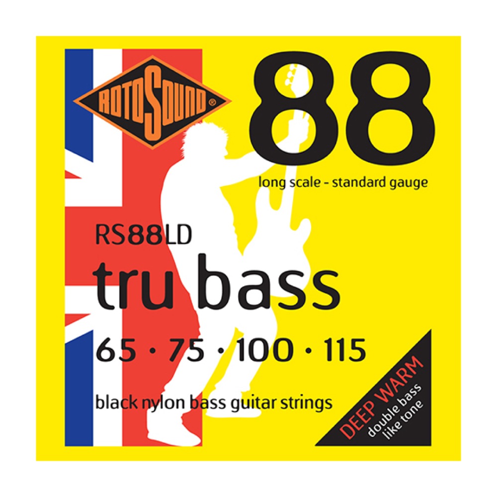 ロトサウンド ベース弦 2セット RS88LD Tru Bass 88 Standard 65-115 LONG SCALE エレキベース弦&times;2セット ROTOSOUND｜chuya-online チューヤオンライン