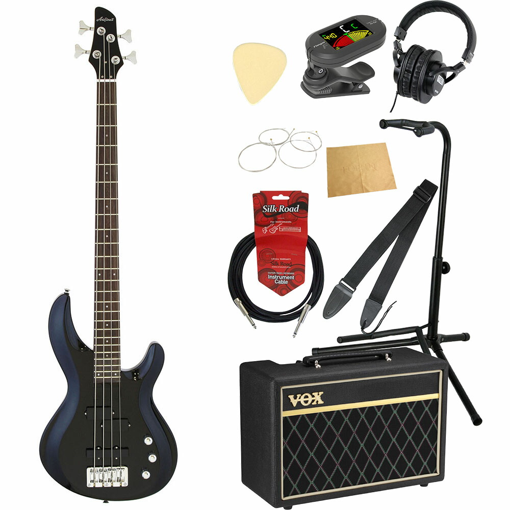Aria Pro Ⅱ アリア 黒 エレキ&アンプ Aria Proll AriaproII PE-Black'n Gold Made in Japan-Limited