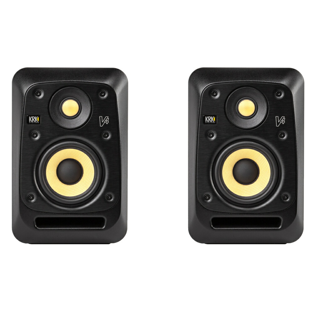 KRK SYSTEMS V4S4 Vシリーズ4 モニタースピーカー×2本セット(ペア)