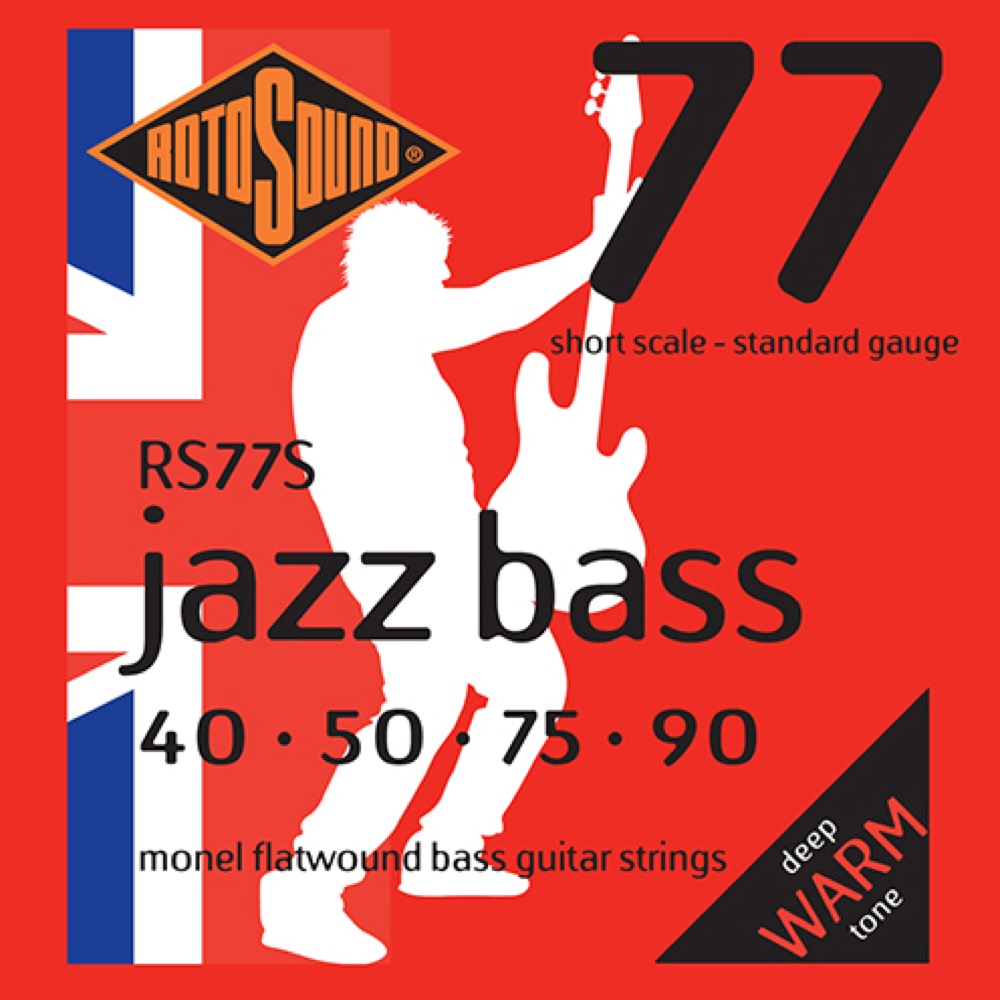 ロトサウンド ベース弦 2セット RS77S JAZZ BASS 77 SHORT SCALE 40-90 エレキベース弦×2セット ROTOSOUND|chuya-online チューヤオンライン