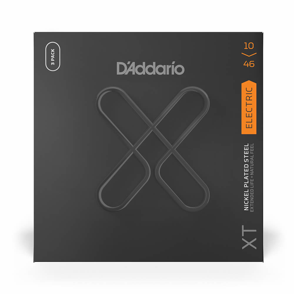 ダダリオ D'Addario XTE1046-3P XT Nickel Regular Light エレキギター弦 3セットパック×2パック（6SET）