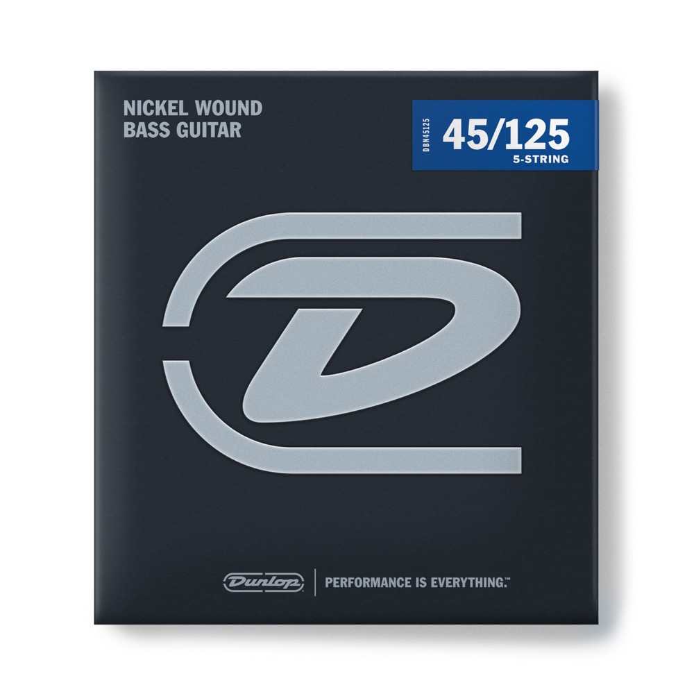 JIM DUNLOP Nickel Wound Bass Strings DBN45125 5弦エレキベース弦×2セット|chuya-online チューヤオンライン