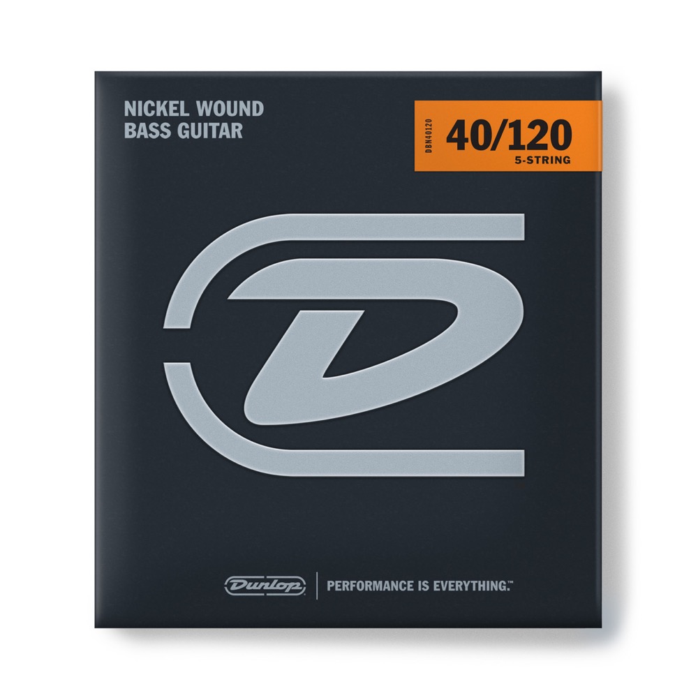 JIM DUNLOP Nickel Wound Bass Strings DBN40120 5弦エレキベース弦×2セット|chuya-online チューヤオンライン