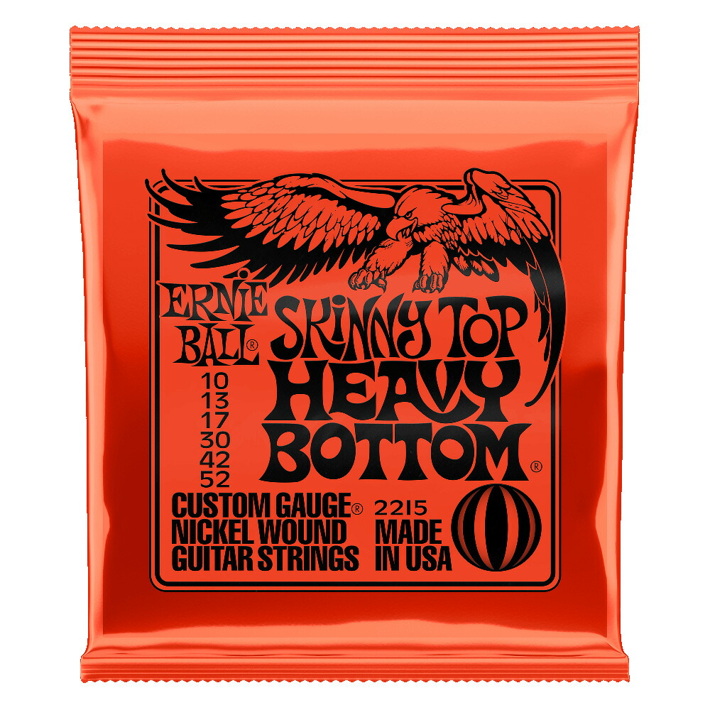 アーニーボール ERNIE BALL 2215/Skinny Top Heavey Bottom×6SET