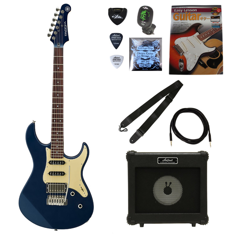 ヤマハ YAMAHA PACIFICA612V II X MSB パシフィカ ARIAアンプと小物付き エレキギター初心者セット｜chuya-online チューヤオンライン