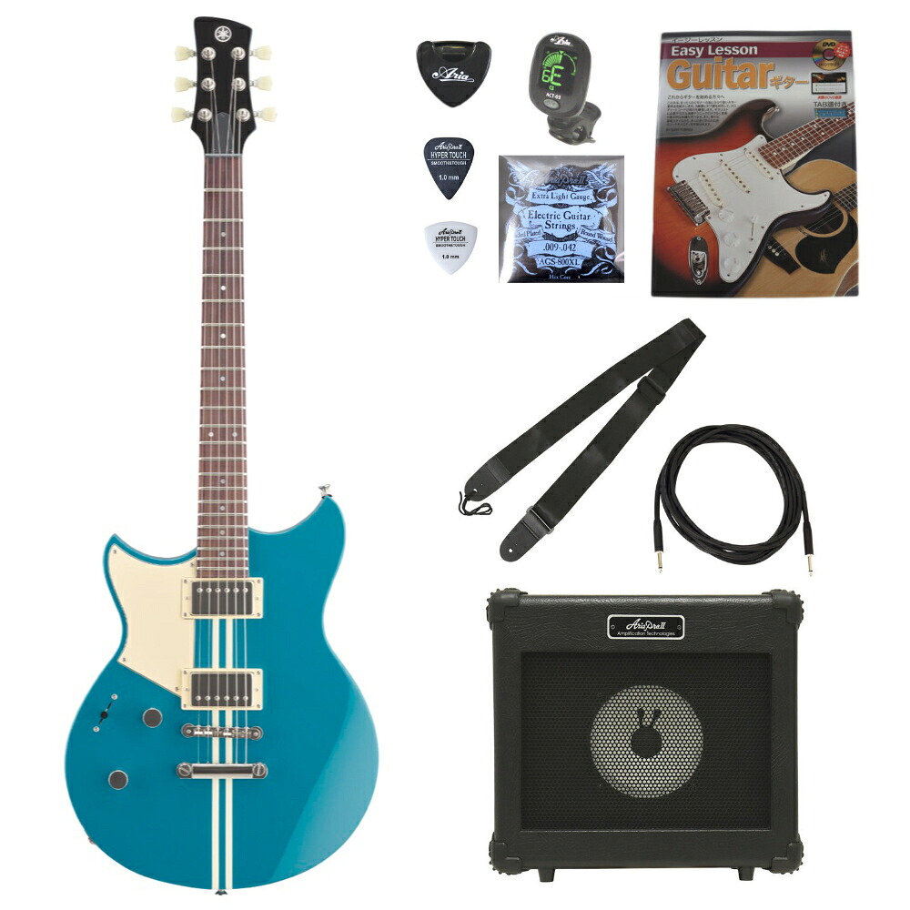 ヤマハ YAMAHA REVSTAR RSE20L SWB レフトハンドモデル エレキギター ARIAアンプ付きエレキギター付属品セット 初心者セット|chuya-online チューヤオンライン