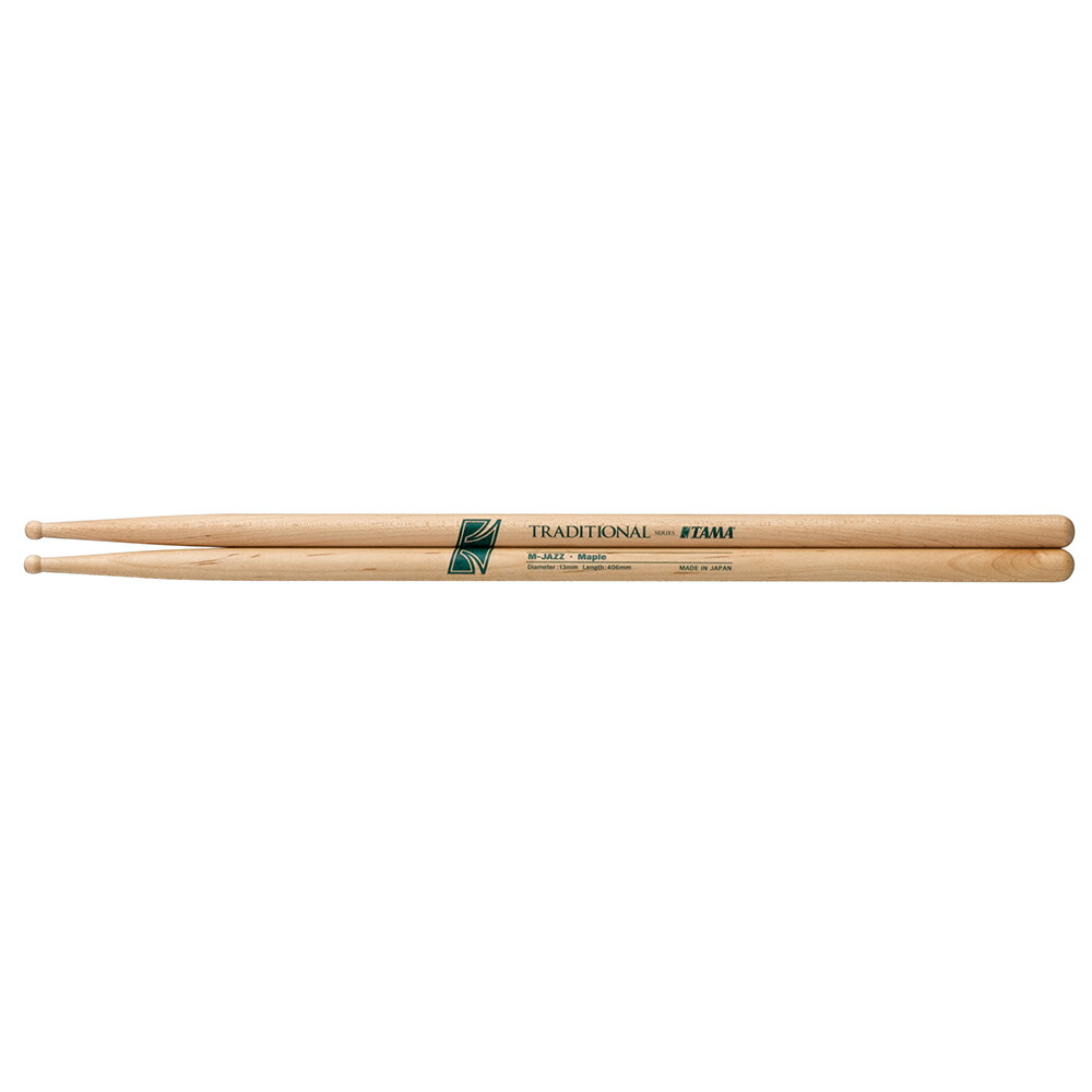 TAMA タマ M-JAZZ メイプル ドラムスティック トラディショナルシリーズ×6セット