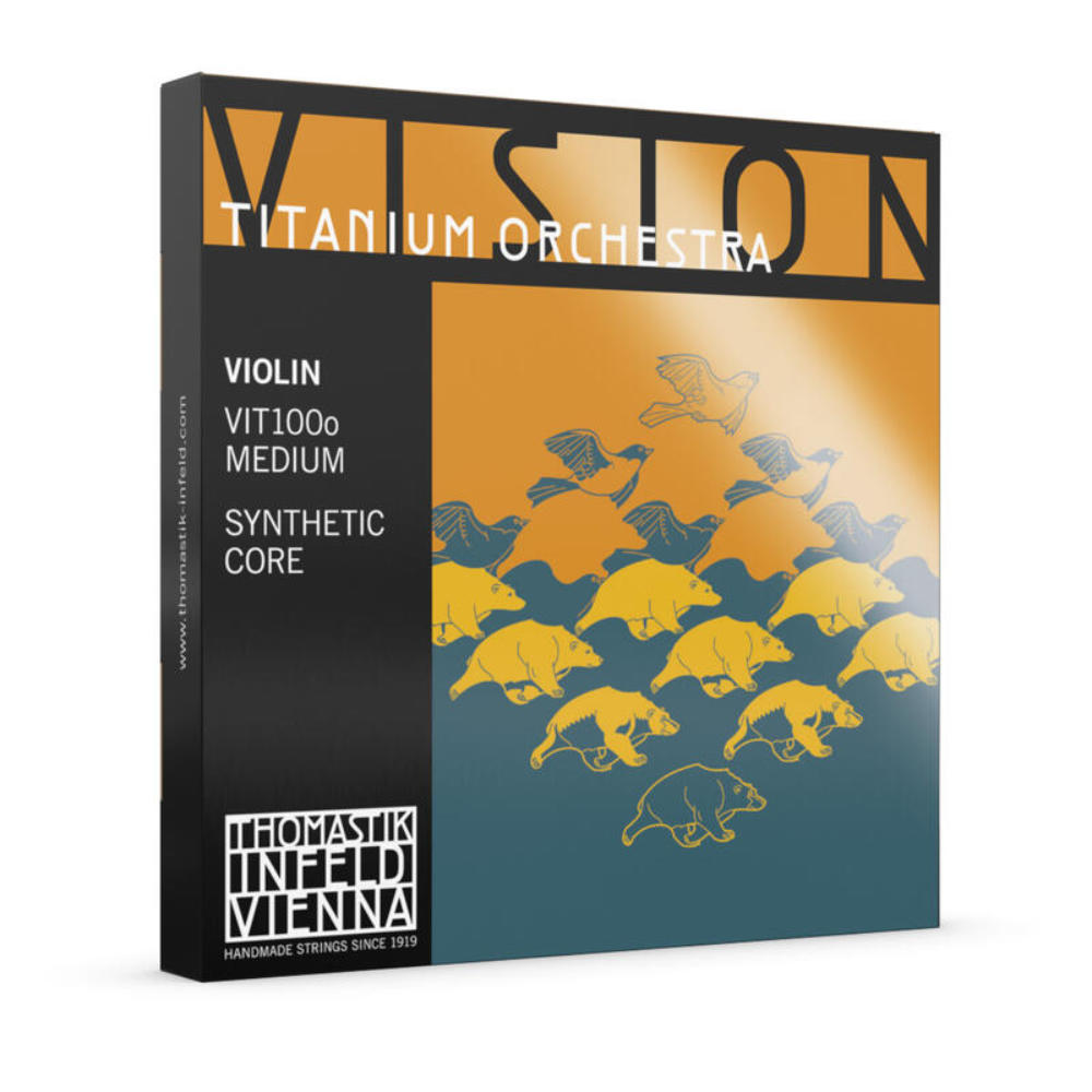 Thomastik Infeld Vision Titanium Orchestra VIT100o 標準 SET バイオリン弦セット|chuya-online チューヤオンライン
