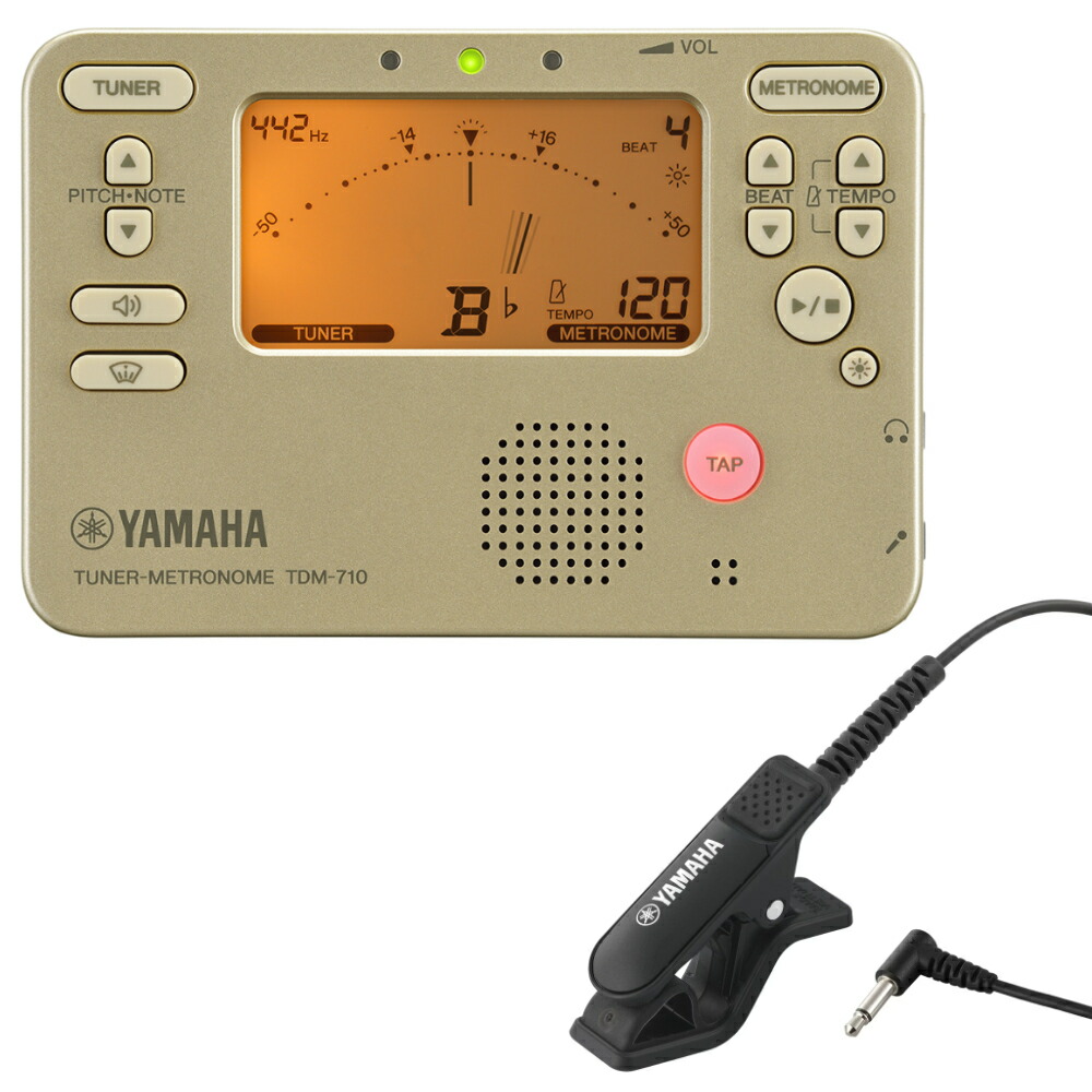 楽天市場】チューナー メトロノーム ヤマハ YAMAHA TDM-710GL