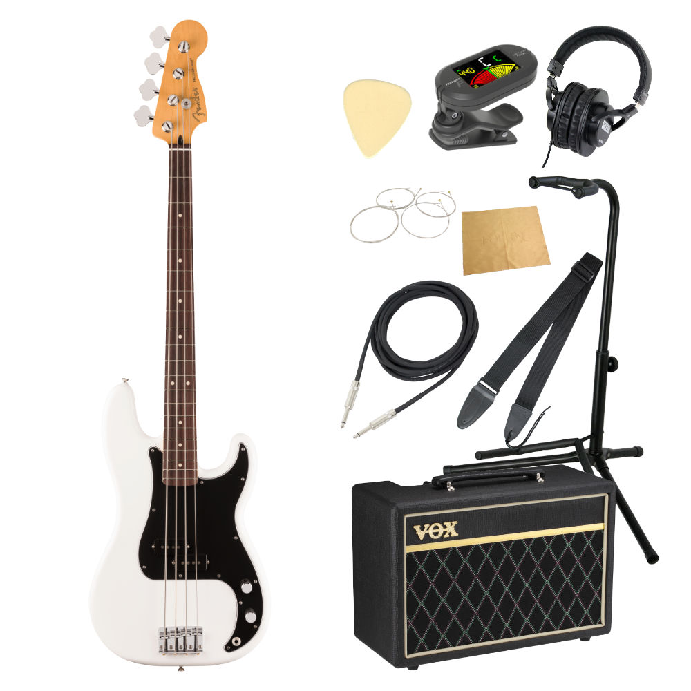 楽天市場】Fender フェンダー Player II Jazz Bass MN Polar White