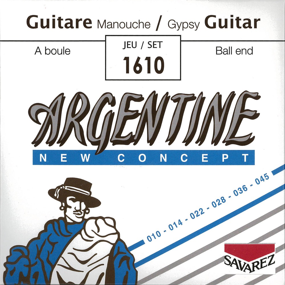 サバレス 弦 SAVAREZ 1610 Argentine Ballend Extra Light×6SET ジャズギター弦 アルゼンチーヌ|chuya-online チューヤオンライン