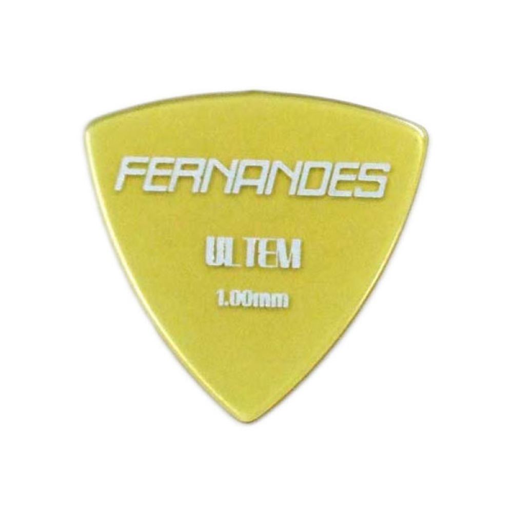 2021人気新作 FERNANDES P-100UT 1.0mm ULTEM PICK トライアングル ギターピック×10枚 levolk.es