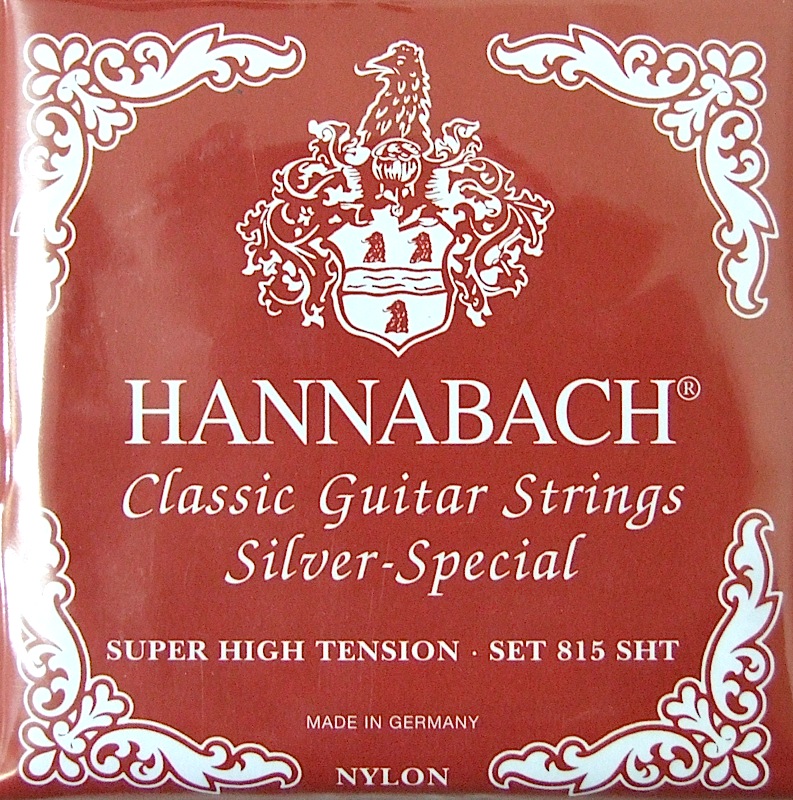 ハナバッハ クラシックギター弦 6セット HANNABACH 815 SHT-Red Set 赤 レッド ギター弦 クラギ弦 14,130円