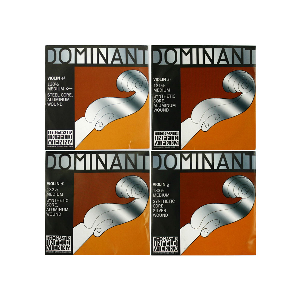Thomastik Dominant 1 2分数ヴァイオリン絃背景 E直線鋼 アルミニウム 玉終極 Arsn Sn