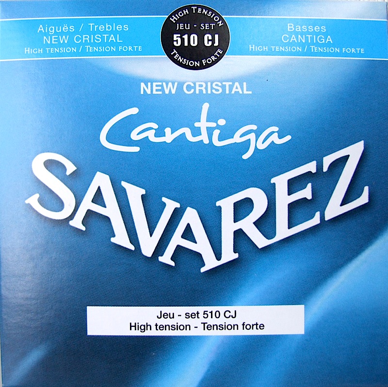 サバレス 弦 SAVAREZ 510CJ NEW CRISTAL Cantiga &times;6SET HIGH TENSION SET クラシックギター弦 ニュークリスタル カンティーガ｜chuya-online チューヤオンライン