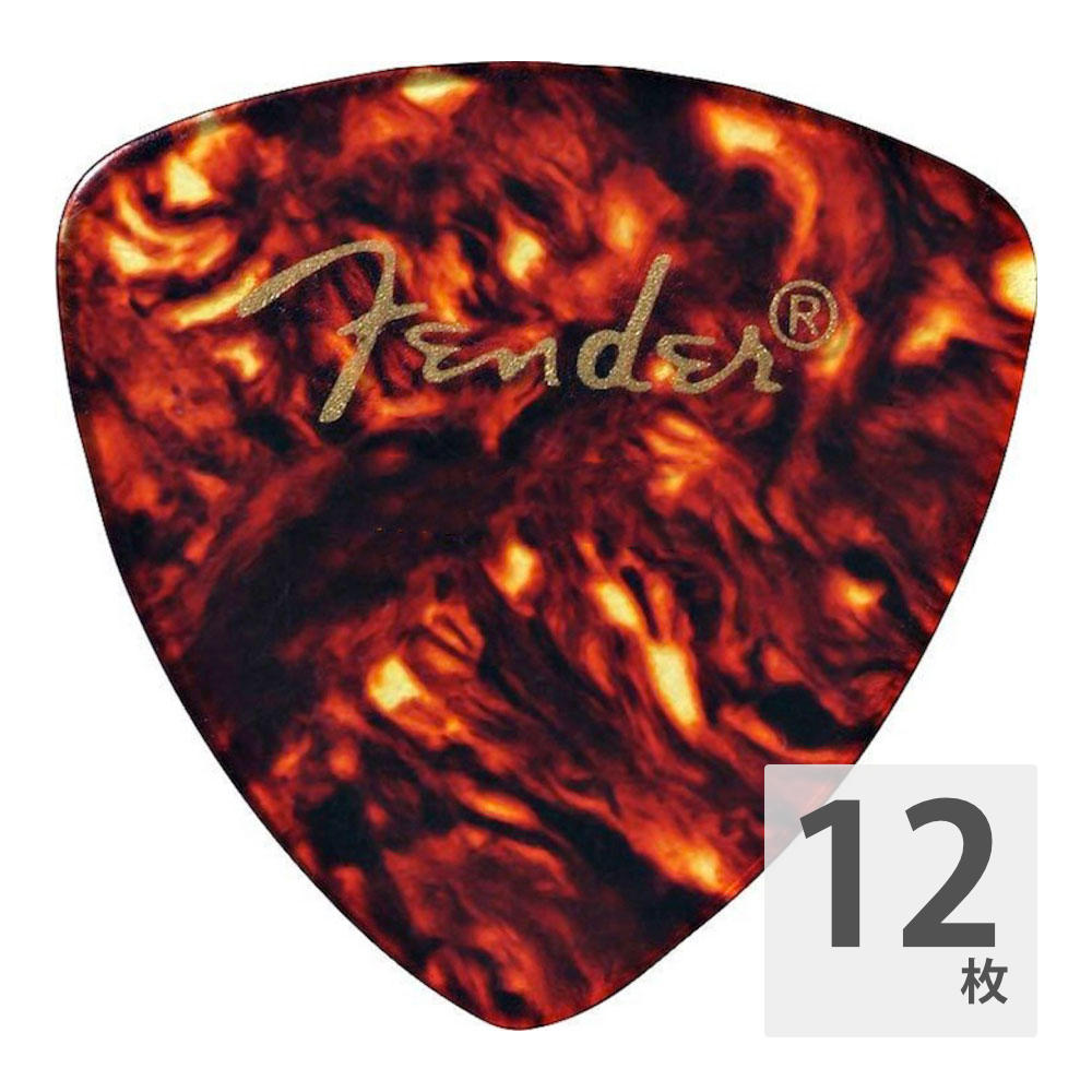 Fender　346　Shape　ピック×12枚　Extra　Shell　Picks　Heavy