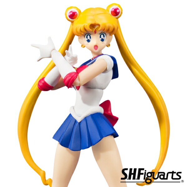 バンダイ S.H.Figuarts セーラームーン Animation Color Edition 美少女戦士セーラームーン フィギュア 可動 完成品 魂ウェブ 人気 コレクション プレゼント 4573102657909