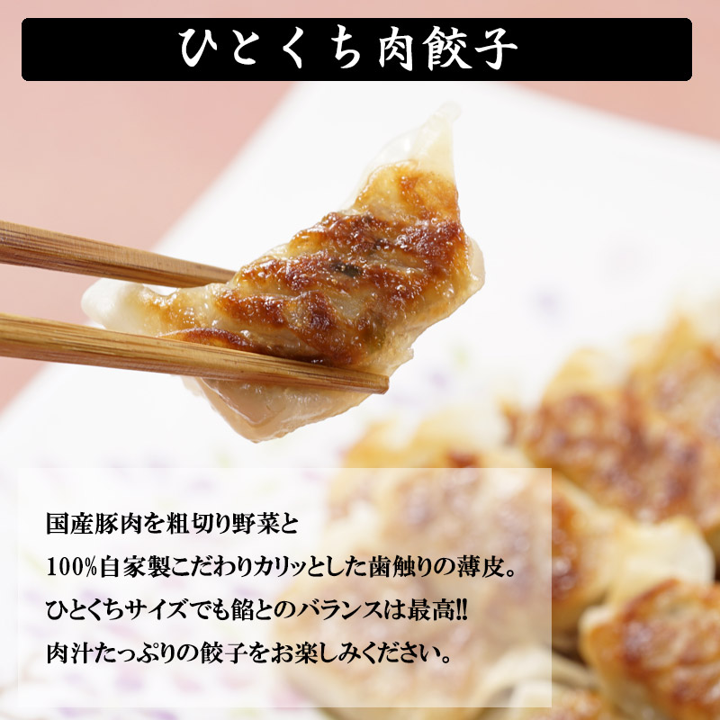 国産豚肉100%工場直売薄皮長崎ひとくち餃子3種お試しセット20個入×各2パック計6パックたっぷり120個入ひとくち肉餃子/ひとくちゆず餃子/ひとくちレンコン入餃子餃子ギョーザタレ付き中華点心【長崎中華本舗】